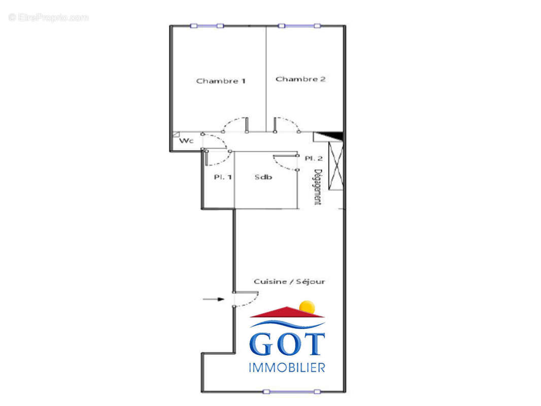 Appartement à SAINT-LAURENT-DE-LA-SALANQUE