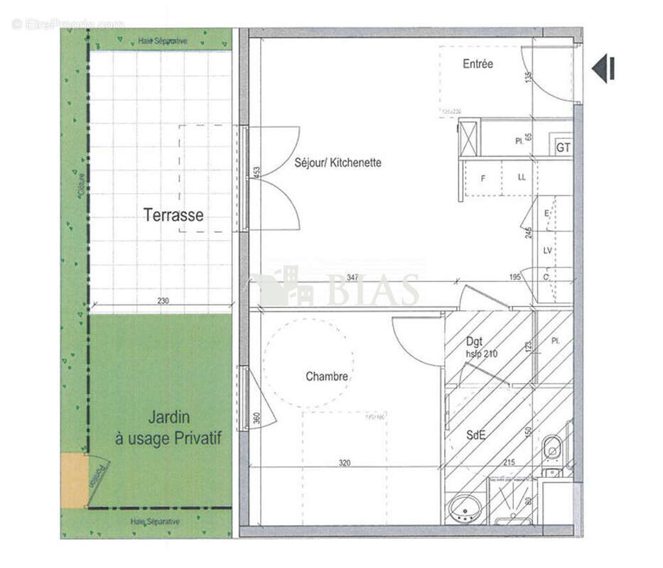 Appartement à BIHOREL