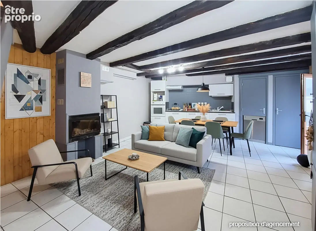 Maison Mornant 3 pièce(s) 50 m2 - photo 3