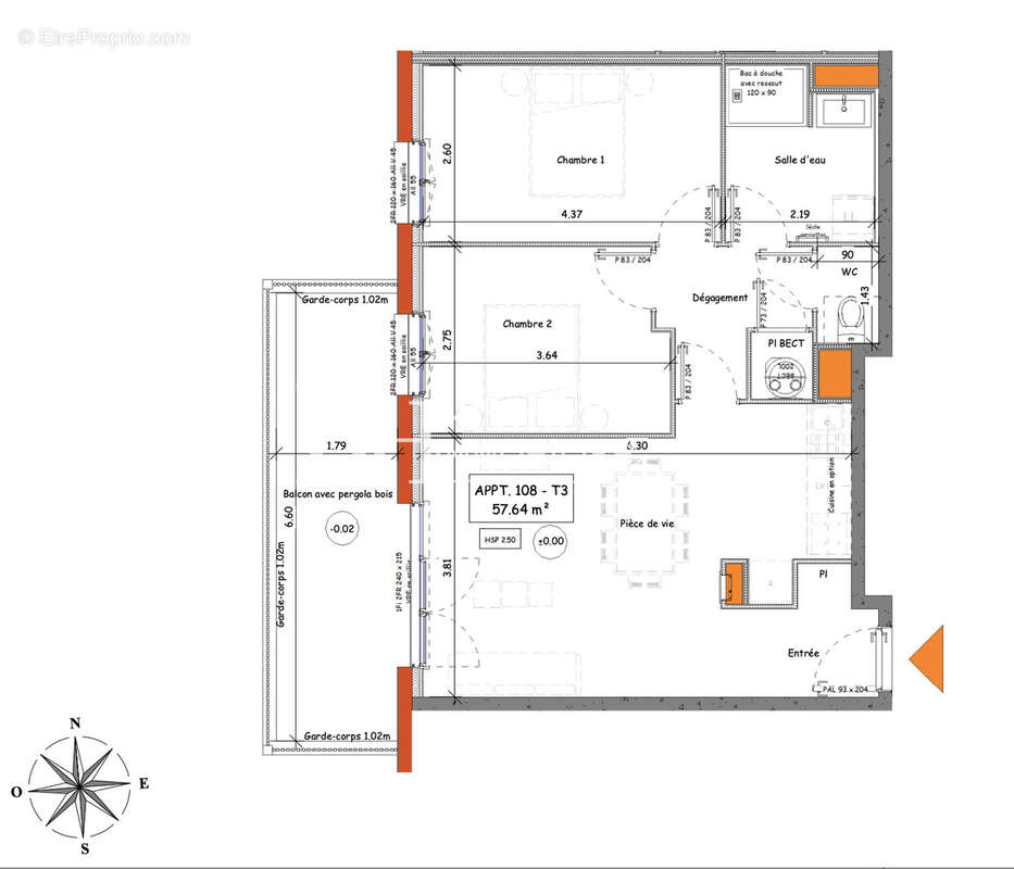Appartement à BREM-SUR-MER