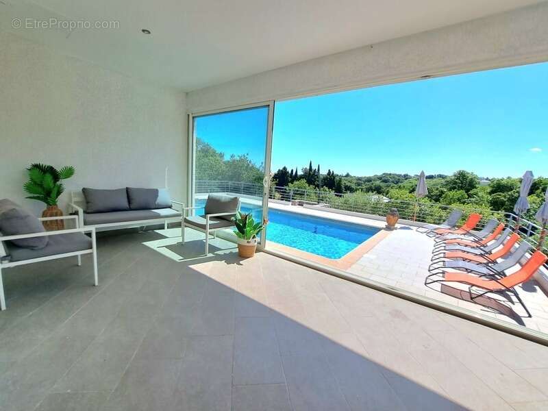 Maison de plain pied 170 m2, 5 chambres, piscine, garage, sans vis-à-vis,  terrain 5540 m2 à SAN NICOLAO, Moriani (HAUTE CORSE) - photo 3