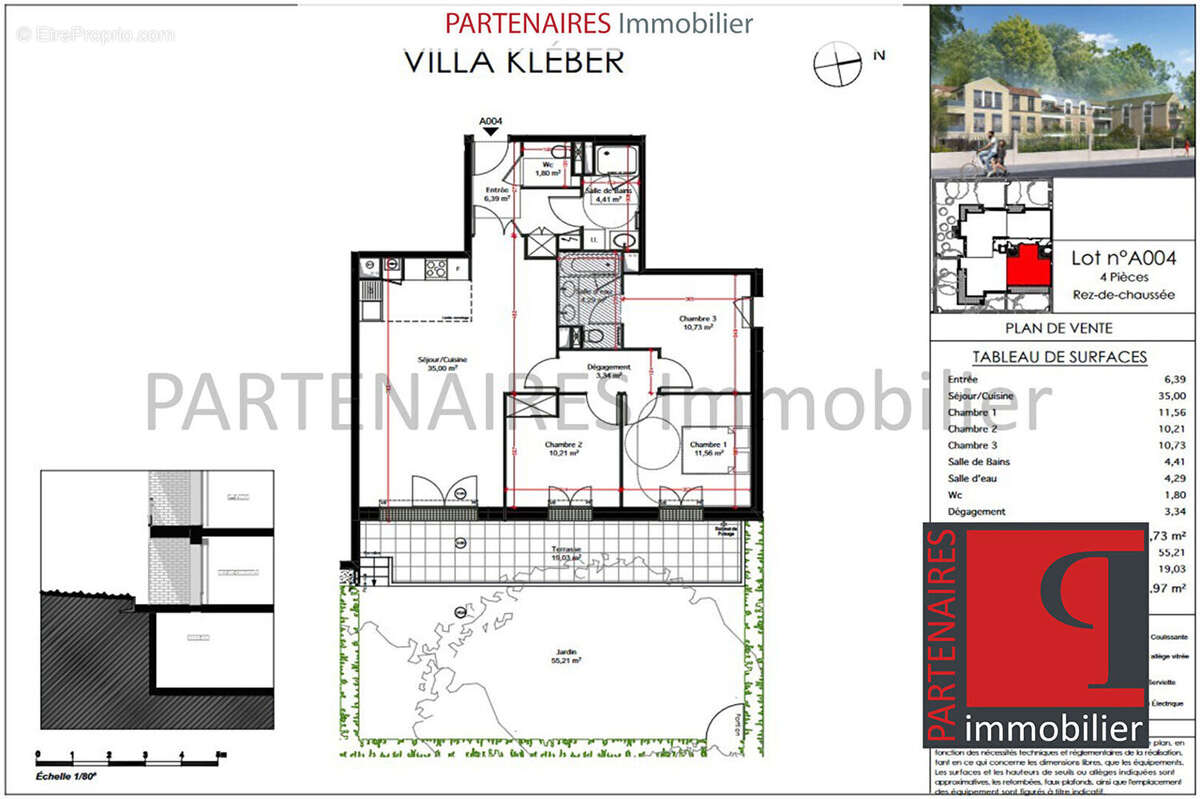 Appartement à LE CHESNAY