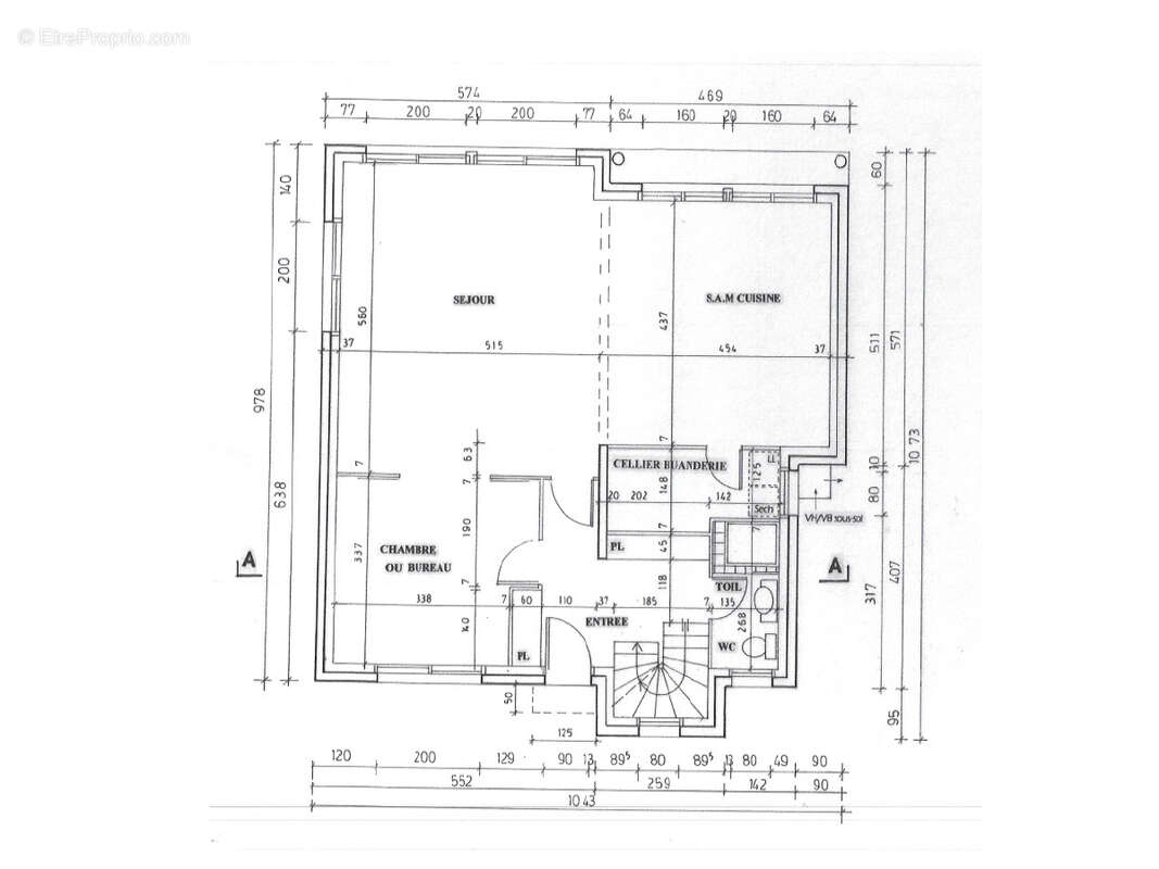 Terrain à MAREIL-MARLY