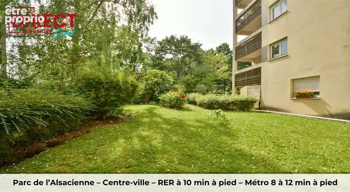 Centre ville - appartement 3p + terrasse + parking + cave - photo 3