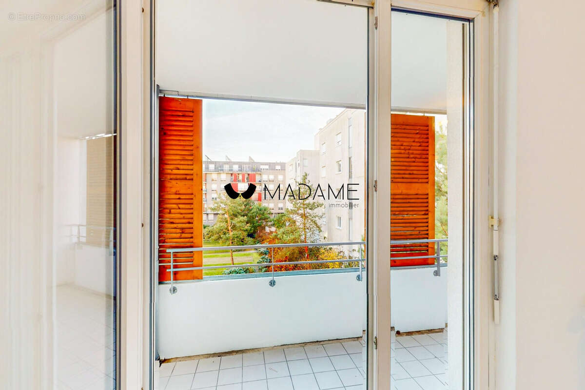 Terrasse donnant sur le parc - Appartement à GRENOBLE