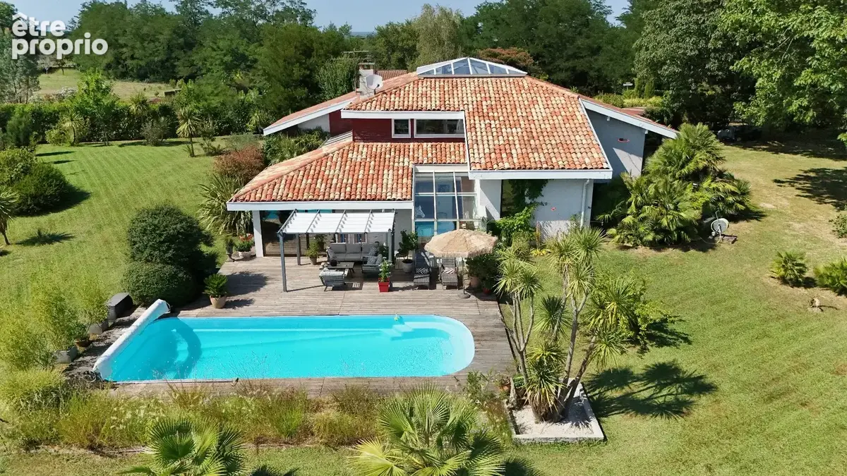 Maison d'architecte 9 pièces avec volumes exceptionnels à 15 min de Dax - photo 21