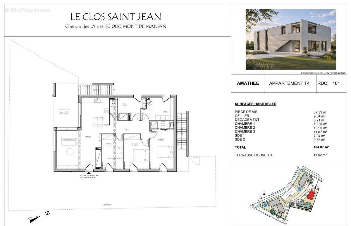 Appartement à MONT-DE-MARSAN