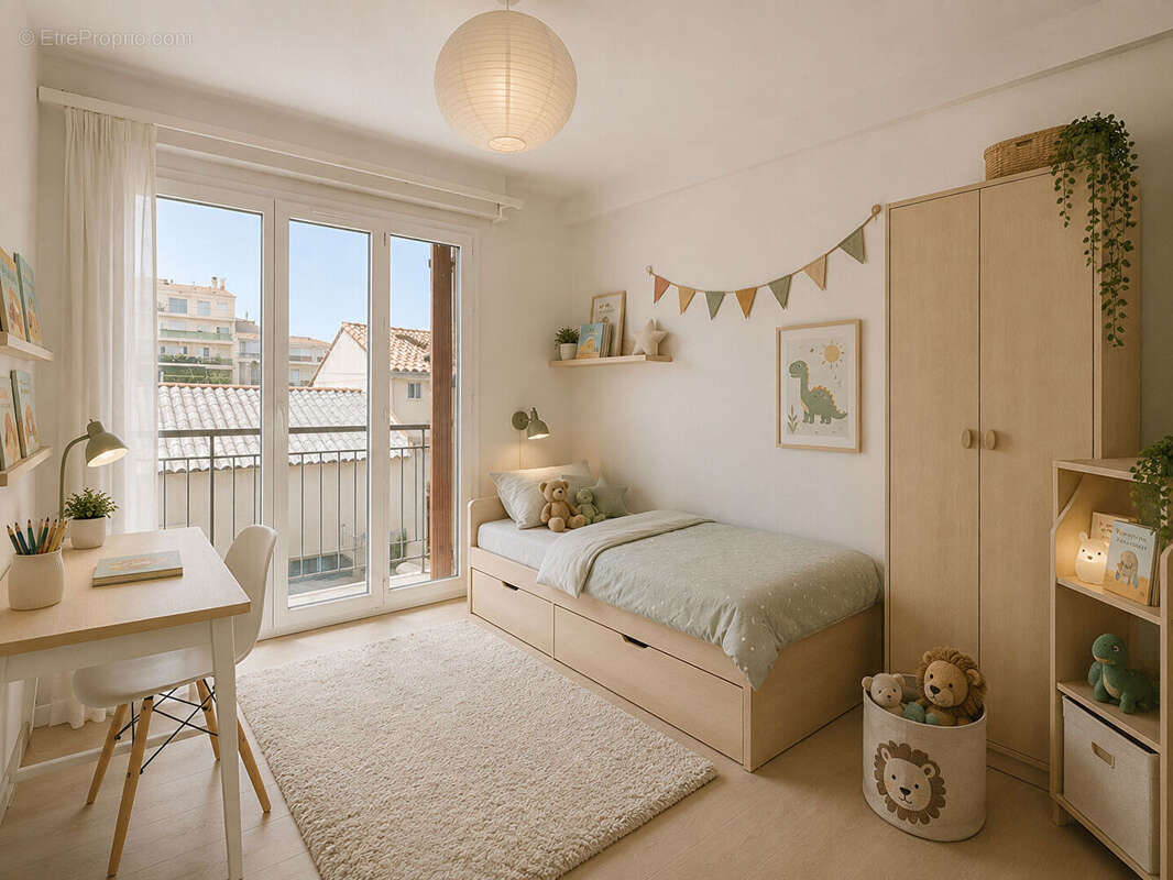 Vallauris - 3p - 60m² - centre ville - cave- travaux - photo 3