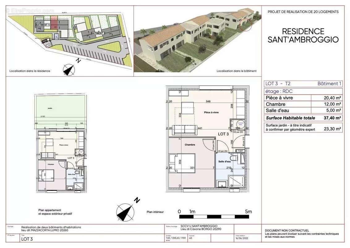 Appartement à LUMIO