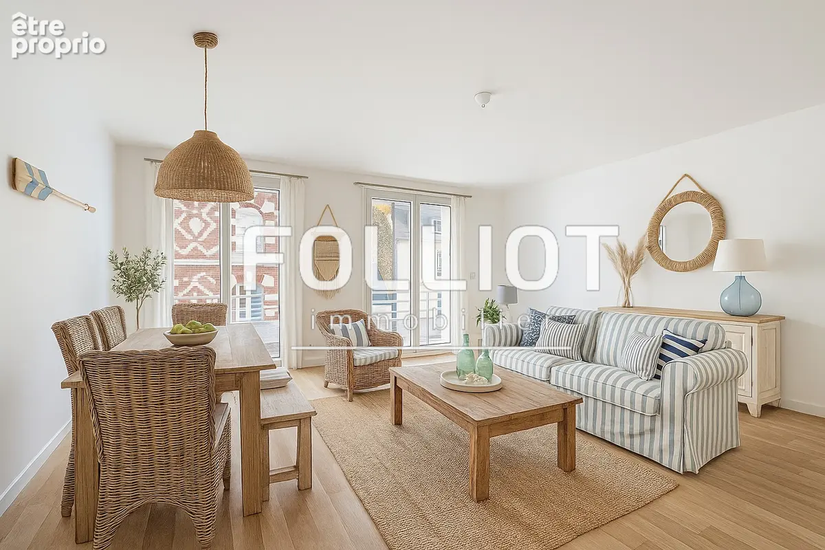 A vendre au coeur de CARTERET Appartement 3 pièces avec combles aménageables - photo 3