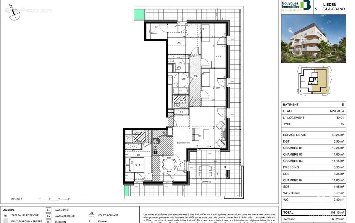 Photo 4 - Appartement à VILLE-LA-GRAND