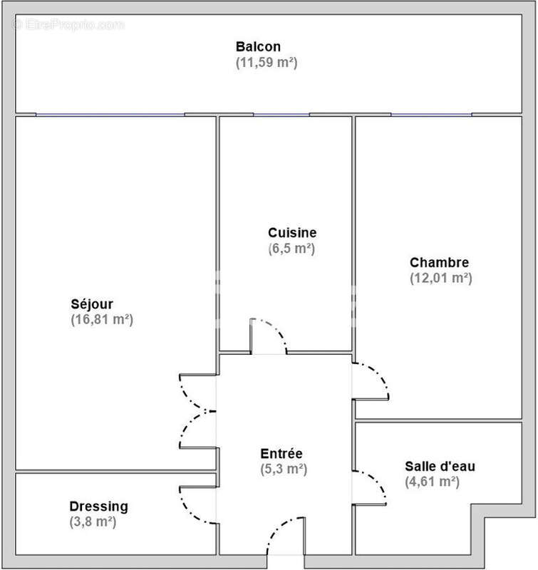 Appartement à PARIS-12E