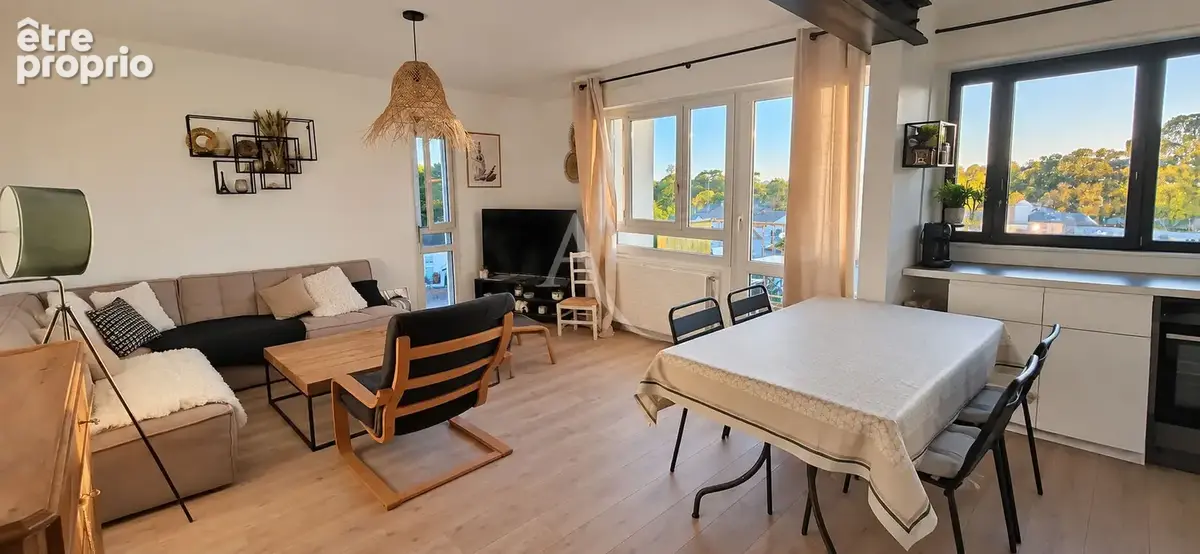 Appartement Nantes 4 pièces dernier étage - Joliverie - photo 2