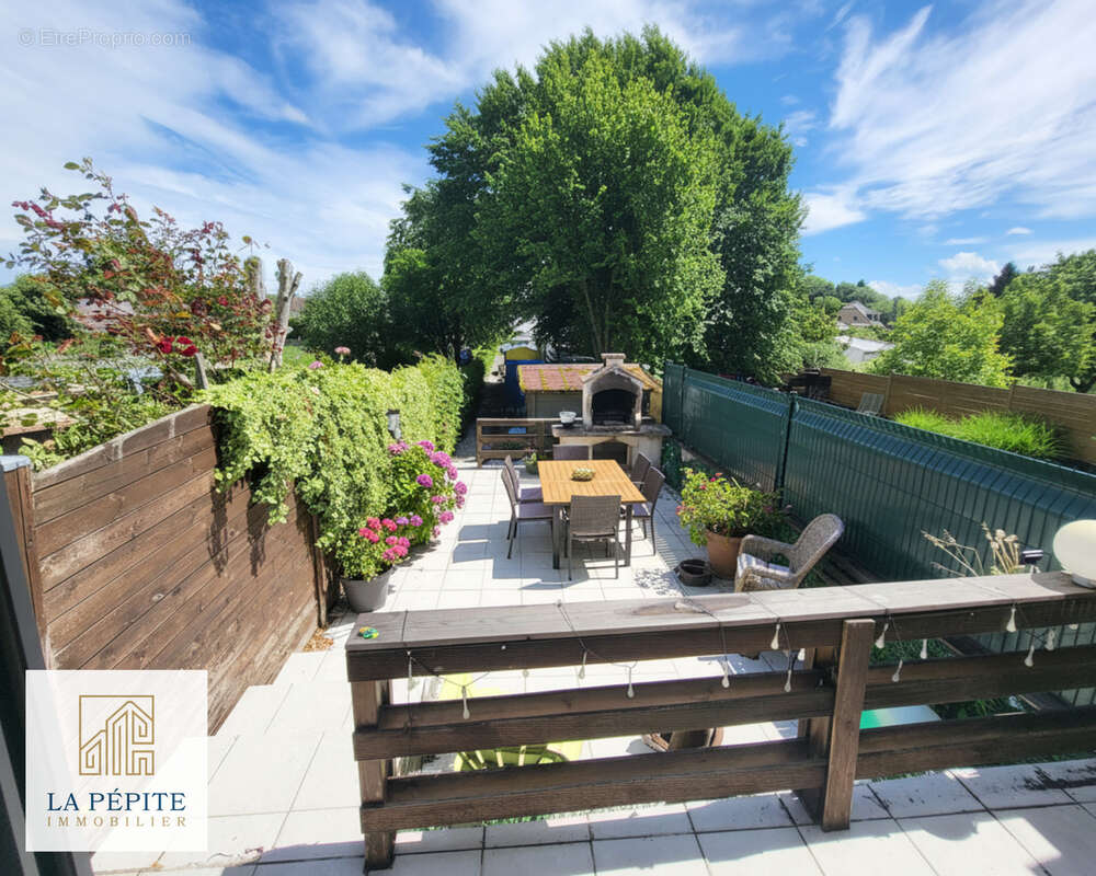 Maison de ville 114 m2 - 2 chambres - 2 bureaux - terrasse et jardin - aulnoye-aymeries - photo 23