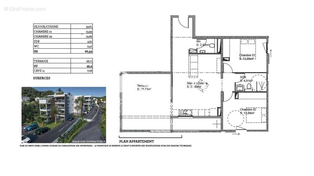 Photo 3 - Appartement à LE MARIN