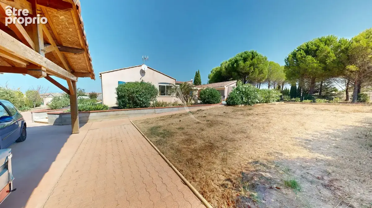 Proche de CARCASSONNE, Maison de plain pied, Dépendance et piscine. - photo 3