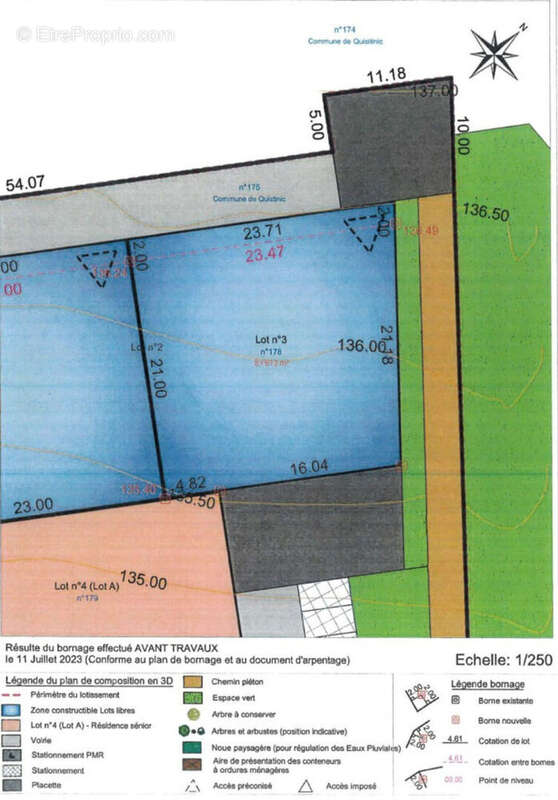 Terrain à QUISTINIC