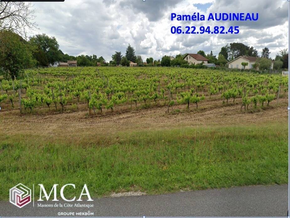 Terrain à CASTRES-GIRONDE