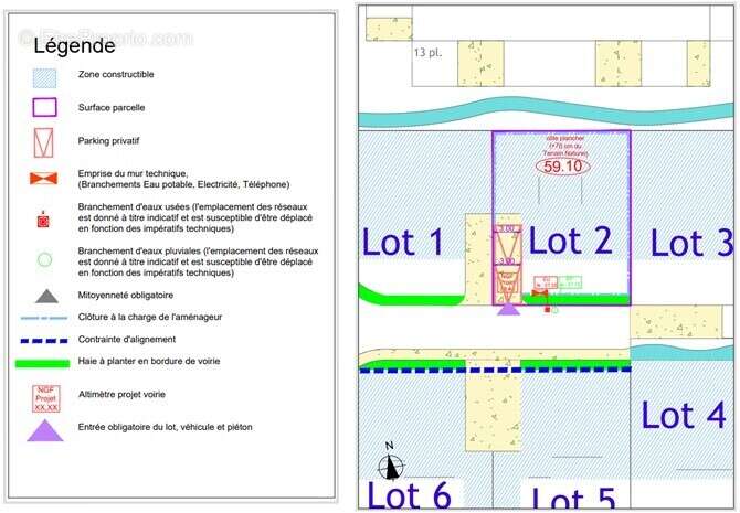 Terrain à L&#039;ISLE-SUR-LA-SORGUE