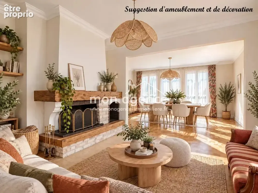 La Neuville Chant d'Oisel (76520)  - Maison familiale lumineuse – 4 chambres, sous-sol complet et jardin arboré - photo 9
