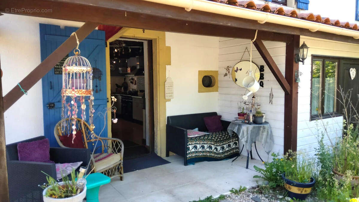 terrasse - Maison à FONTENILLE