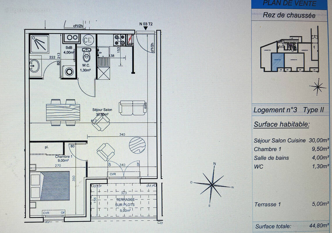 Appartement à ABBEVILLE