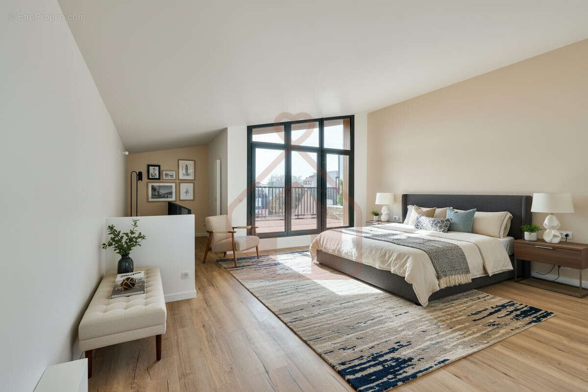 CHAMBRE 4 SUITE PARENTALE  - Maison à VITRY-SUR-SEINE