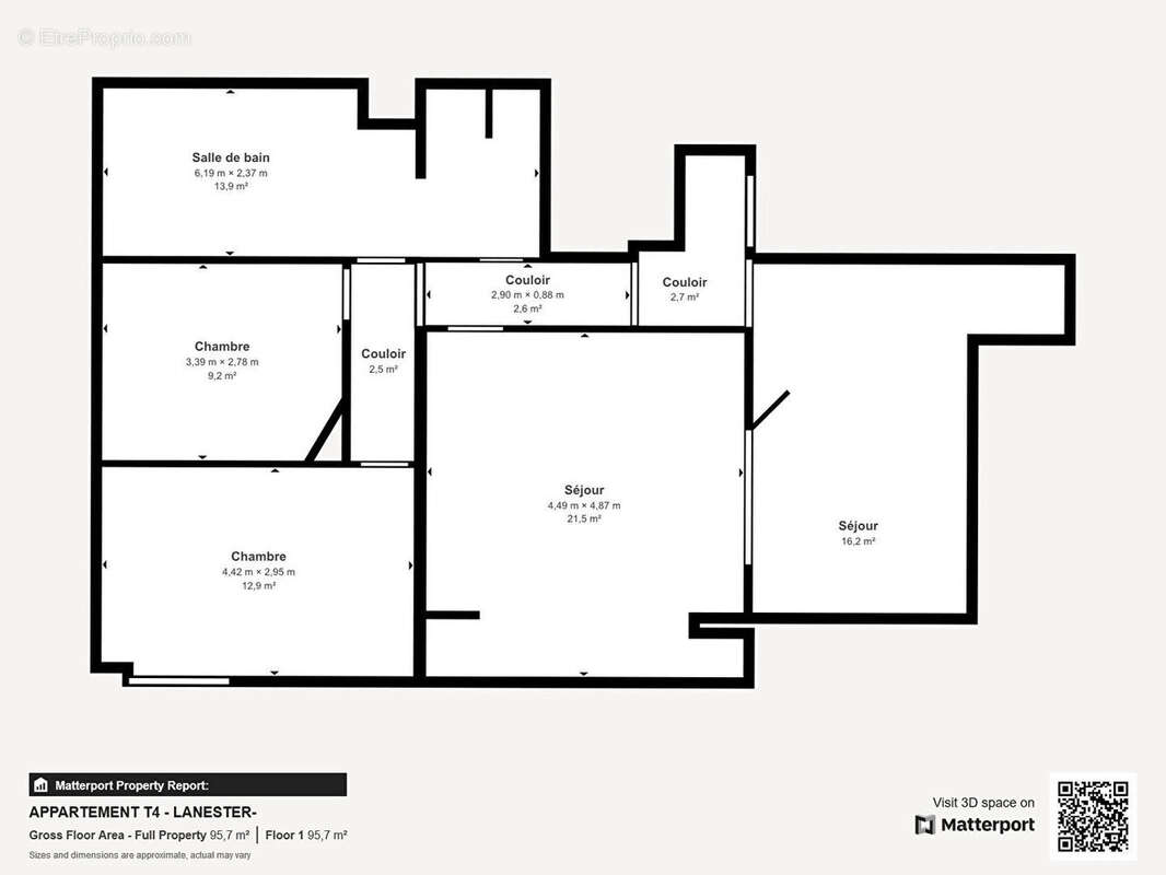 Appartement à LANESTER