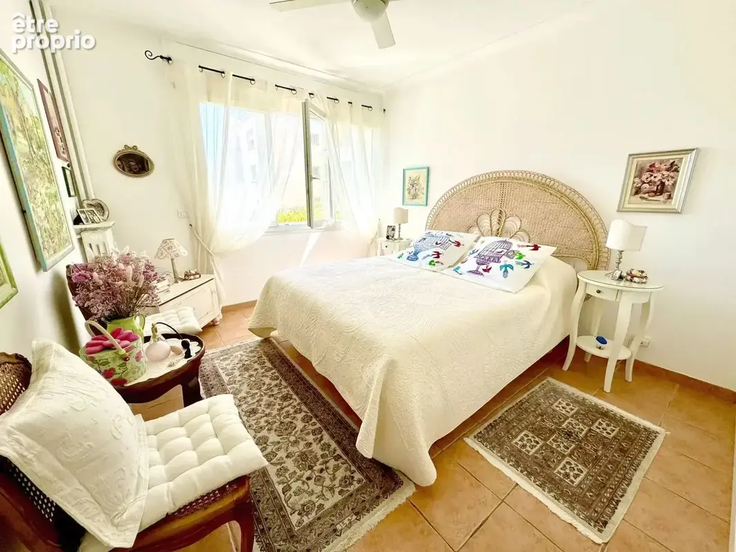 Cannes vente 2 pieces en rez de jardin - parking - photo 5
