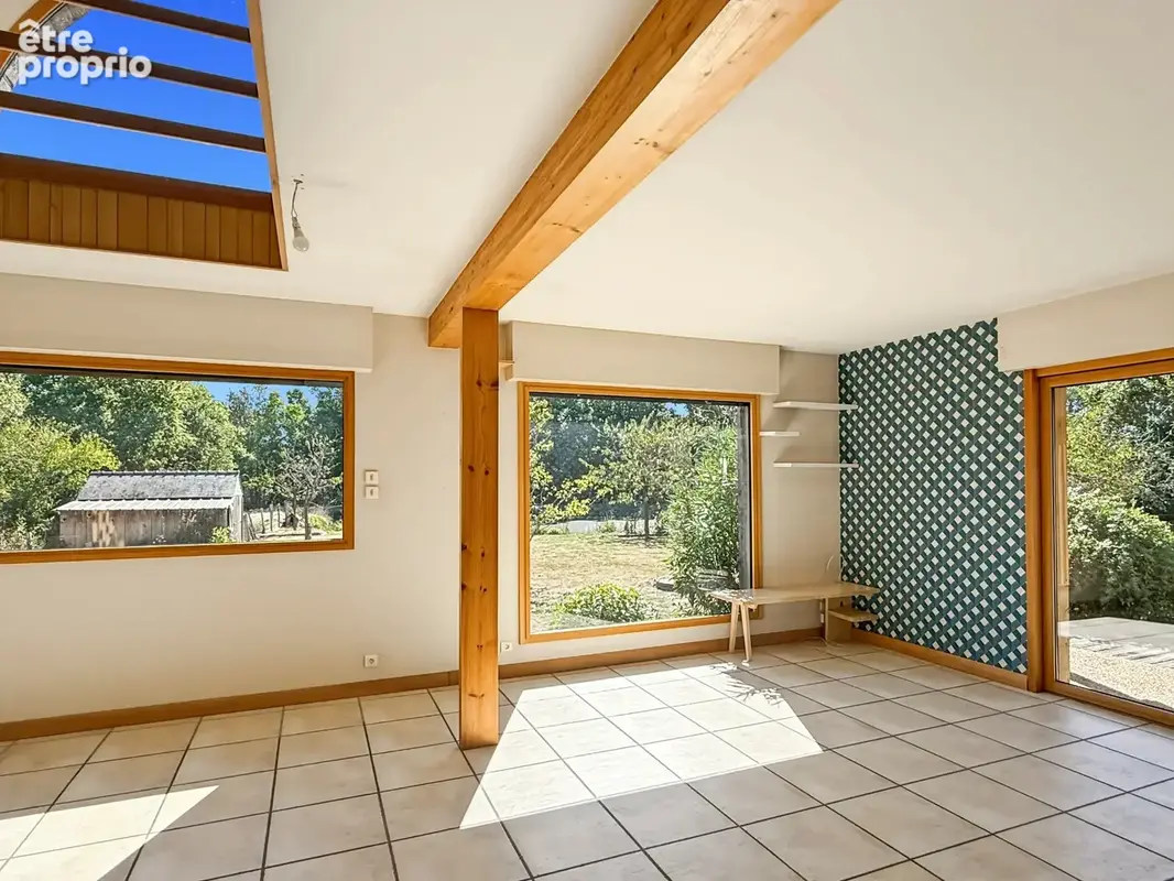 Missillac - maison de caractere aux volumes genereux - 4 a 5 chambres - grand parc - clos sans vis a vis - garage double - ateli - photo 7