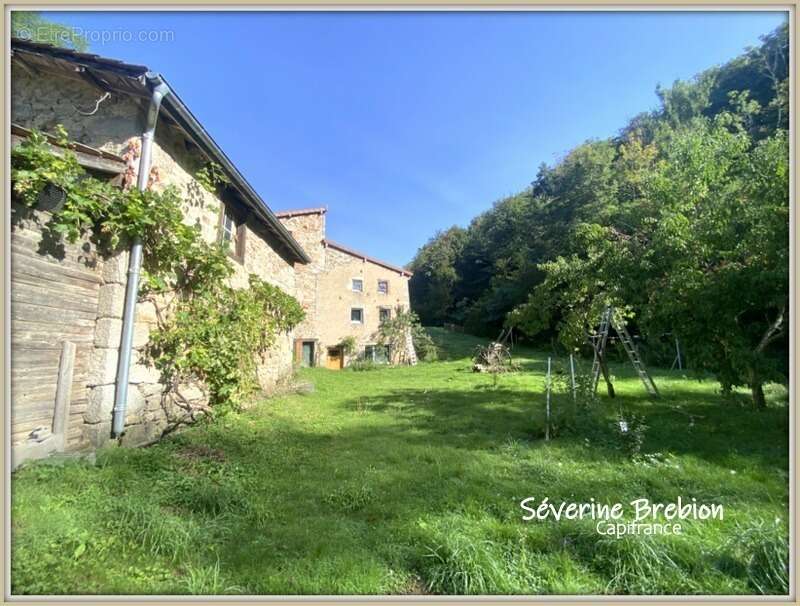  Maison rénovée en pierre de 166 m², 4 chambres, vaste séjour, dépendance, assainissement OK, avec ancien moulin et terrain de 1 - photo 26