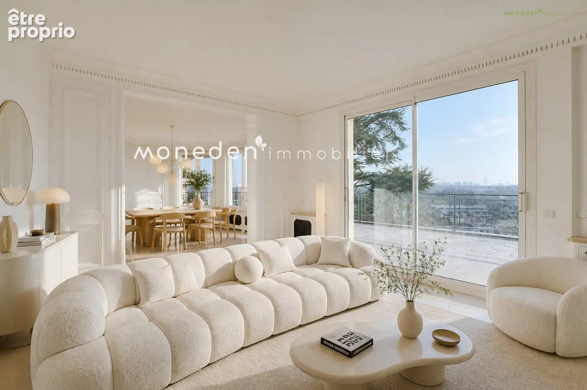 ST CLOUD Splendide Villa sur 1058m² terrain et Terrasse vue Tour Eiffel, et Sacré coeur! - photo 4