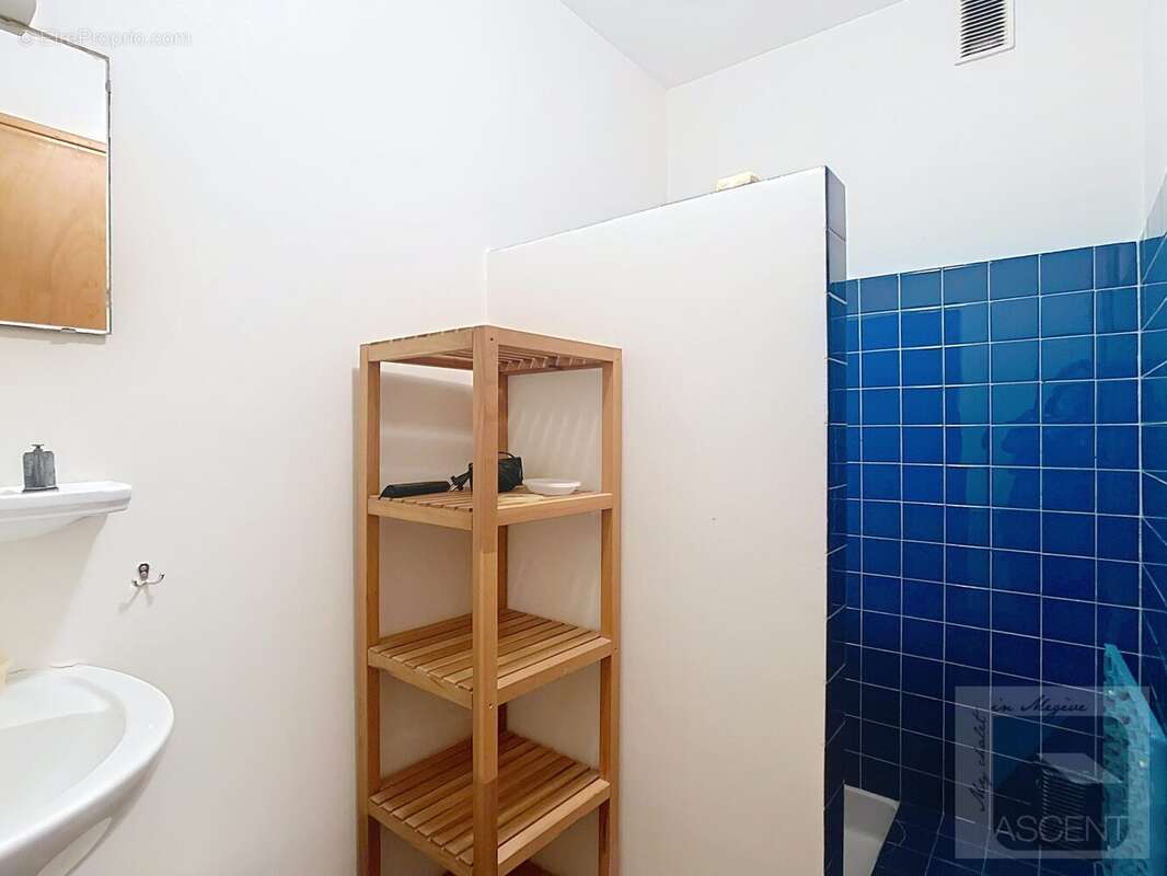 Salle de douche - Appartement à MEGEVE