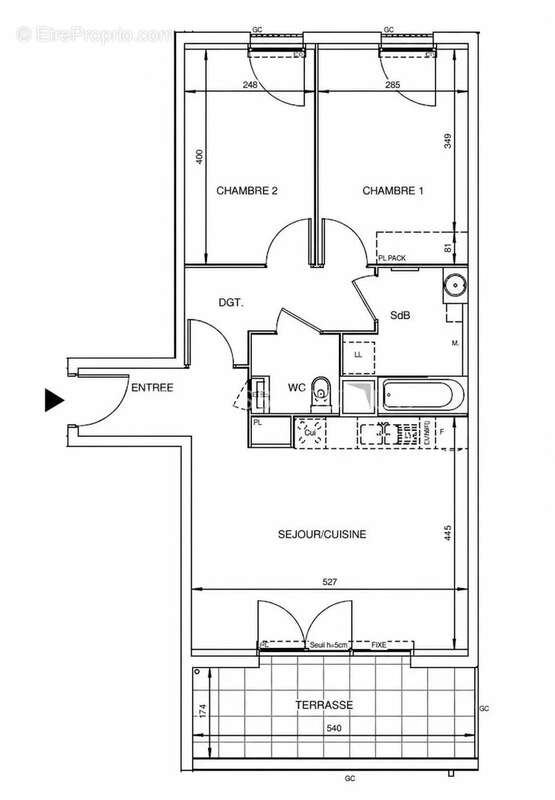 Appartement à MARSEILLE-8E