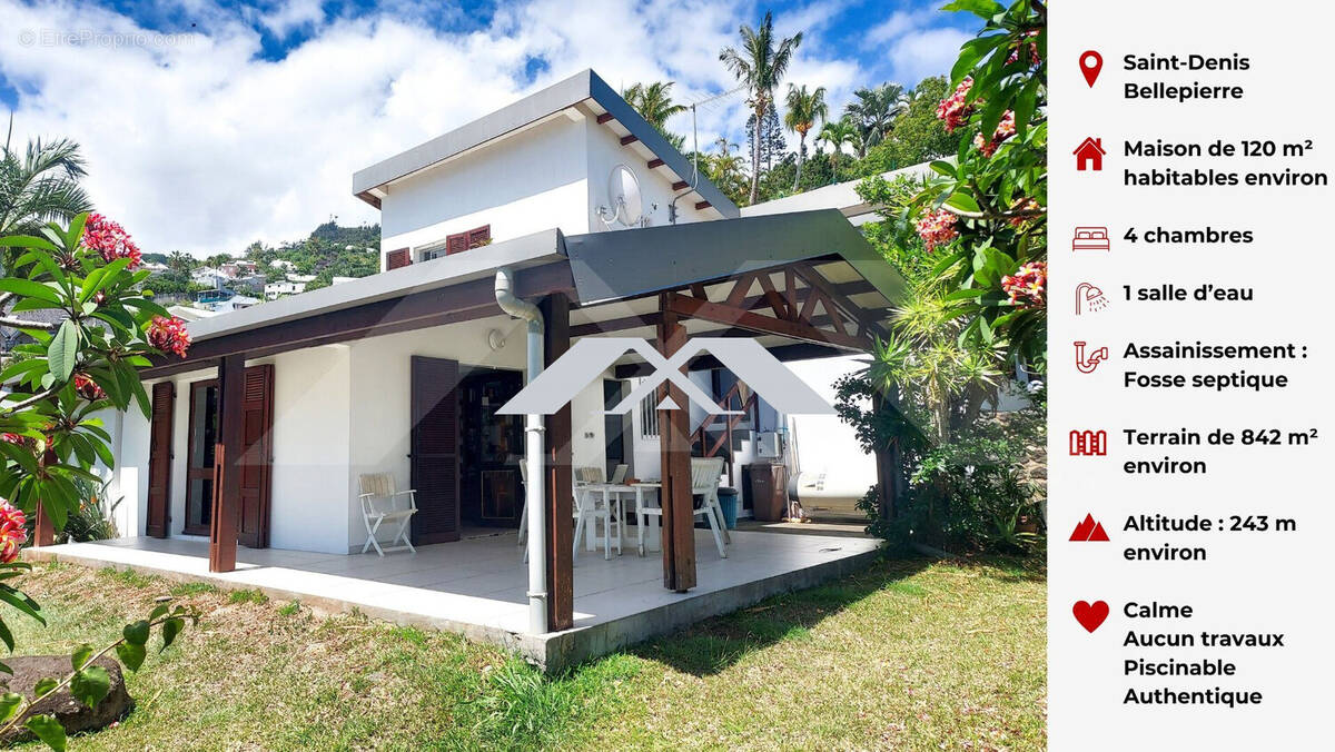 Maison à SAINT-DENIS