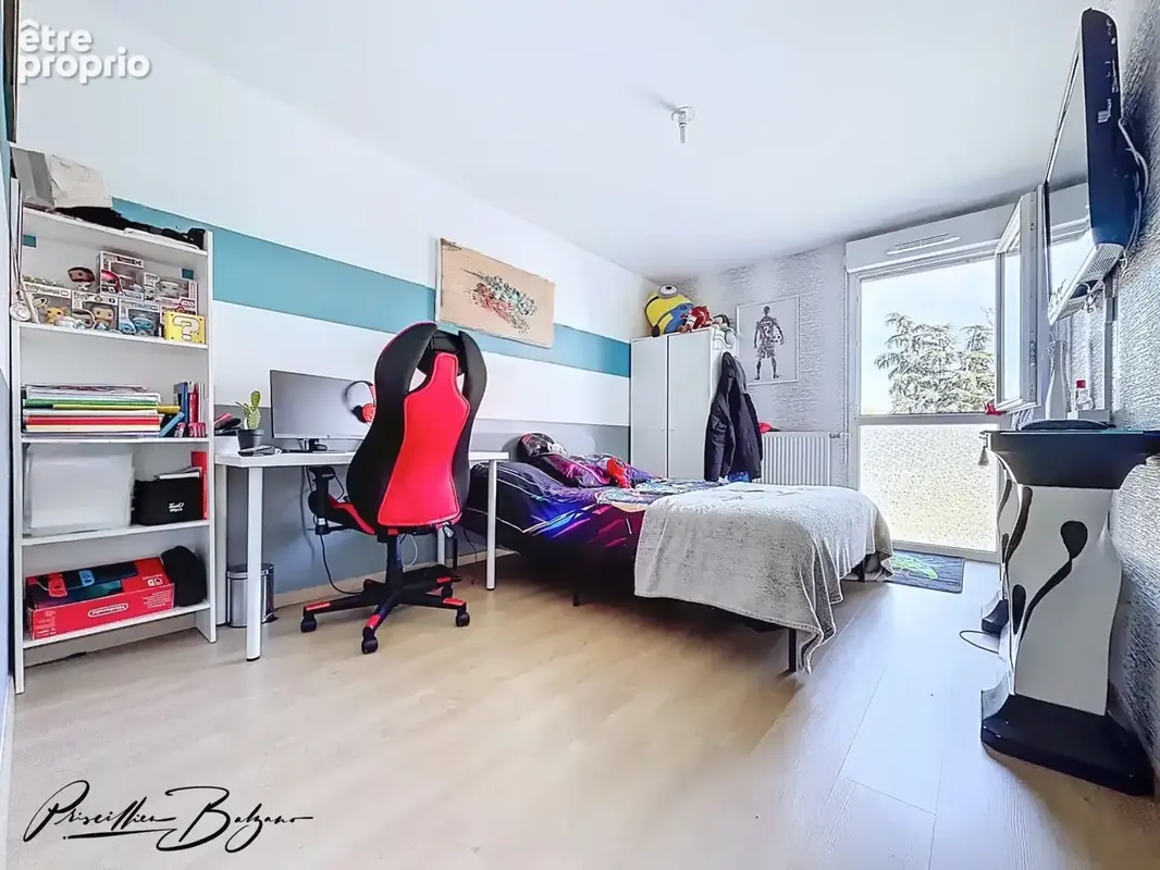 Appartement à vendre 5 pièces saint fons (69 saint-fons – t5 dernier de 104 m² étage avec terrasse 26 m² – résidence récente - photo 14
