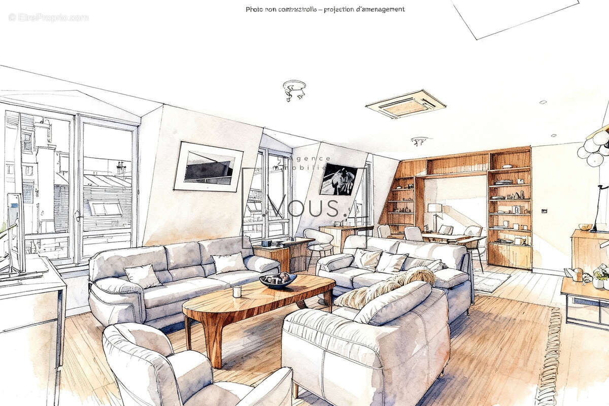 Appartement à PARIS-8E