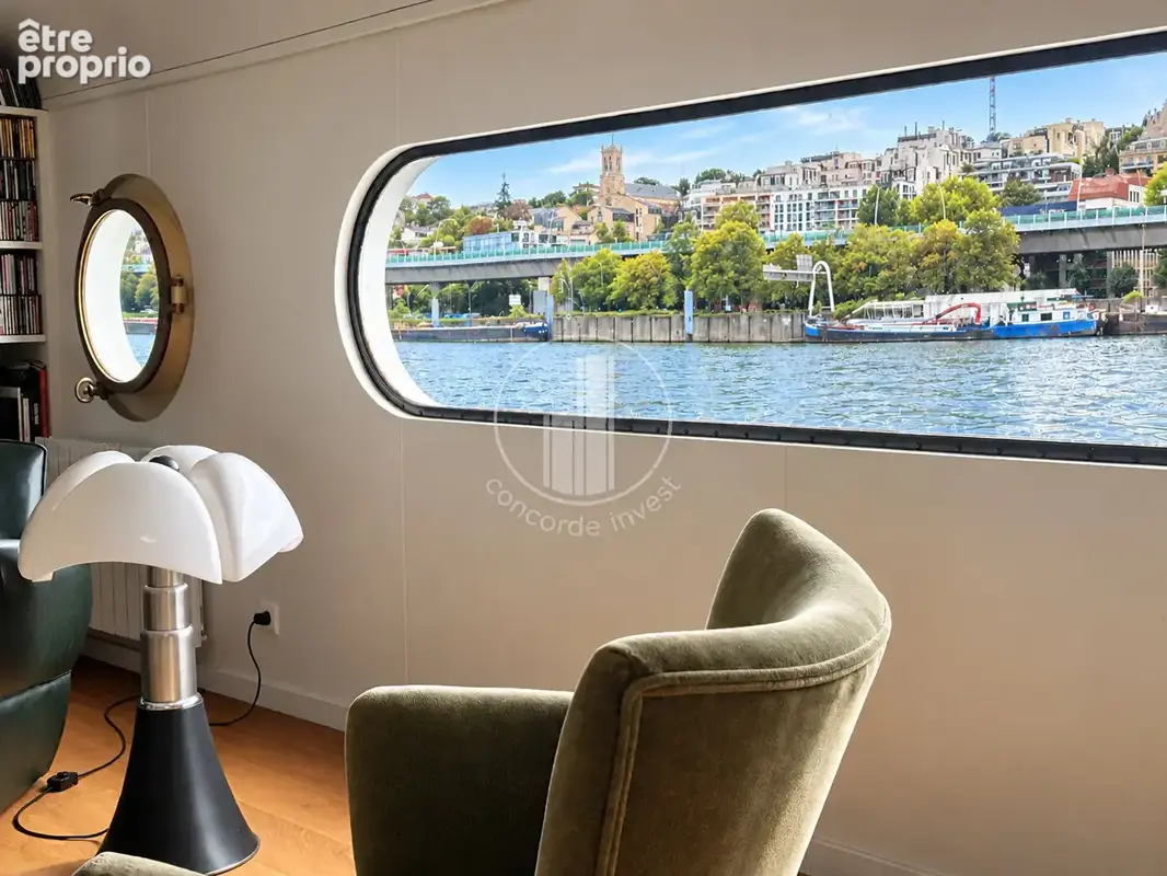 Péniche de 250 m² - GdeTerrasse Boulogne-Billancourt, Parchamp?Albert Kahn - photo 2