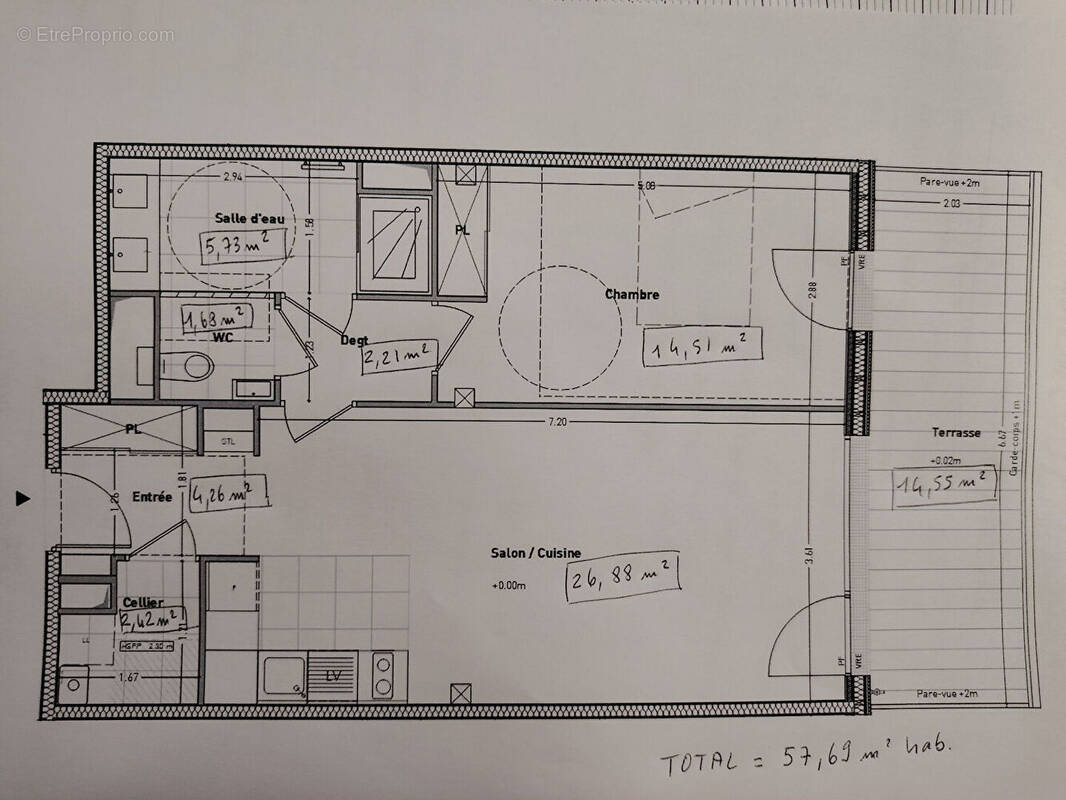 Appartement à ANGERS