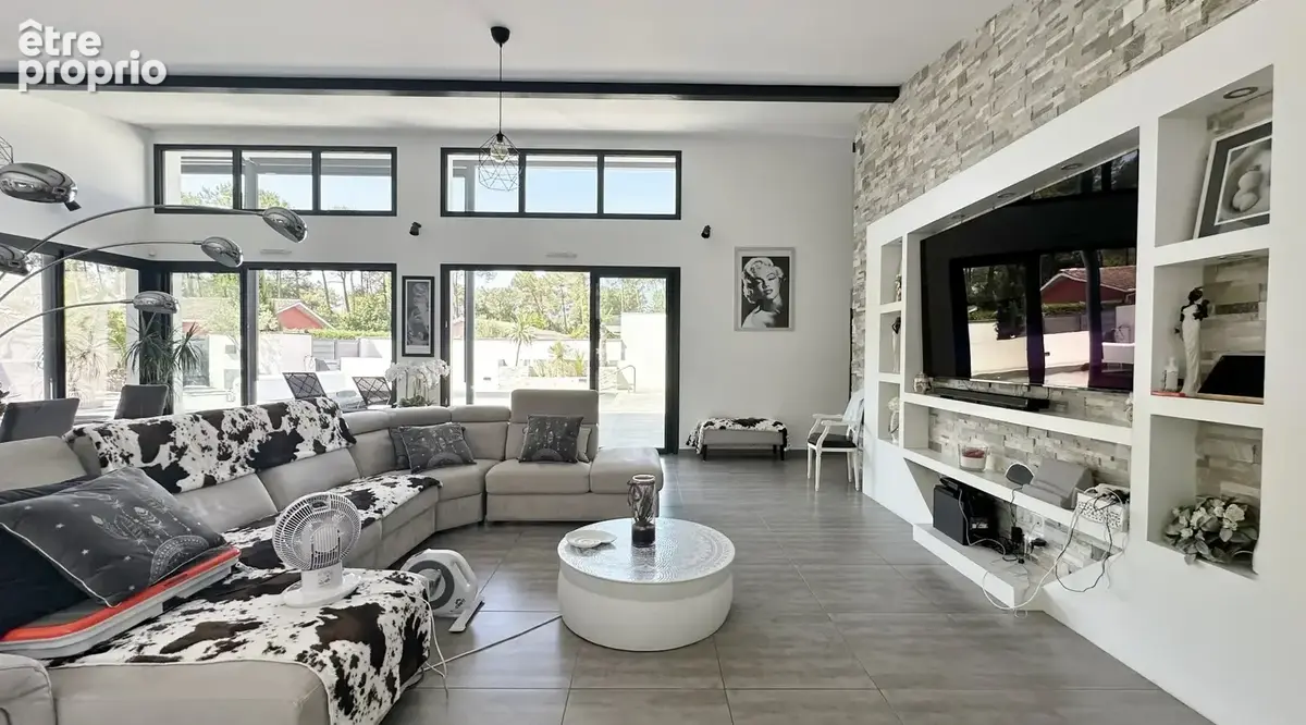 Maison d'architecte contemporaine de plain-pied à 10 minutes de capbreton et hossegor - photo 9