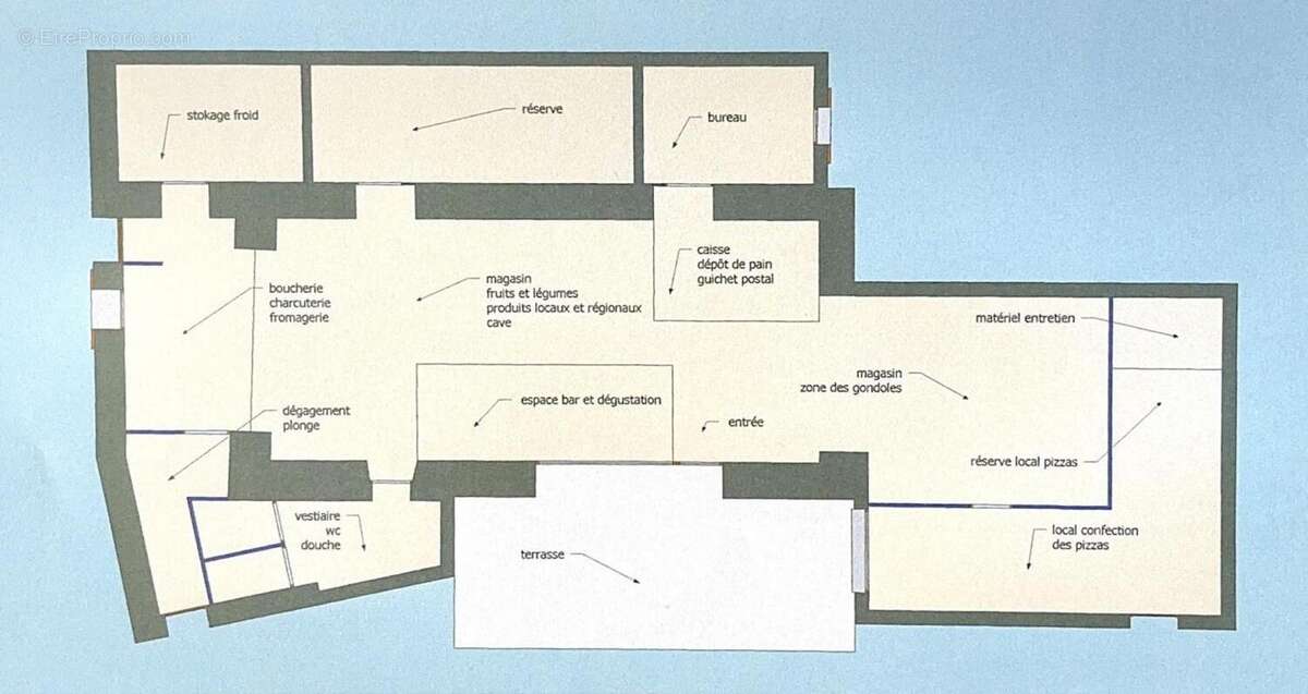 Commerce à L&#039;EGUILLE