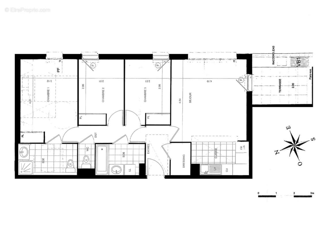 Appartement à PALAISEAU