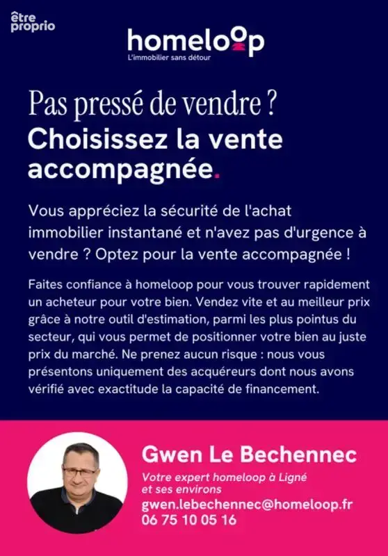 Maison de bourg 3 Chs, 1 Bureau, sur sous-sol complet, cave - photo 13