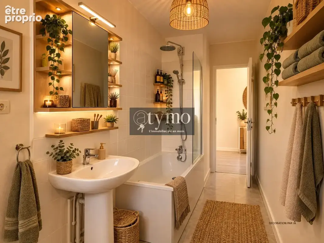 Appartement 4 pieces - 63 m2 - 2 chambres et dernier etage - 2 balcons - - photo 2