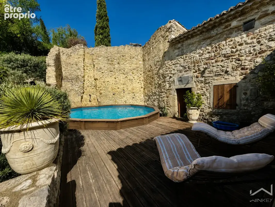 Isabelle di natalevous propose en exclusivité   maison de village  en pierre avec jardin  piscine et dépendanc - photo 6