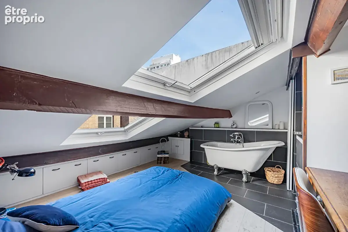 PARIS 14ème - ALÉSIA - Appartement style loft 4P - photo 8