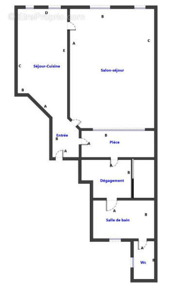 Appartement à PARIS-2E