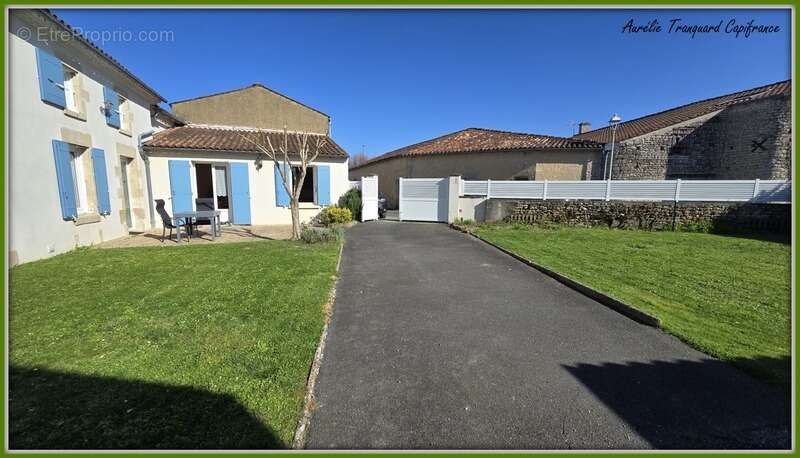Maison à vendre 6 pièces proche de AULNAY (17), vie PLAIN PIED avec DEPENDANCE environ 100m² - photo 4