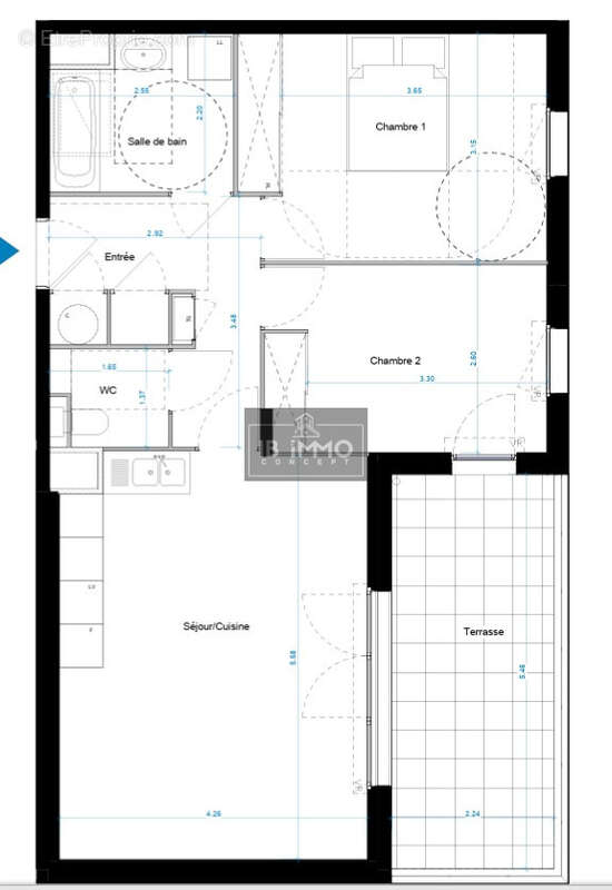 Appartement à PUGET-SUR-ARGENS