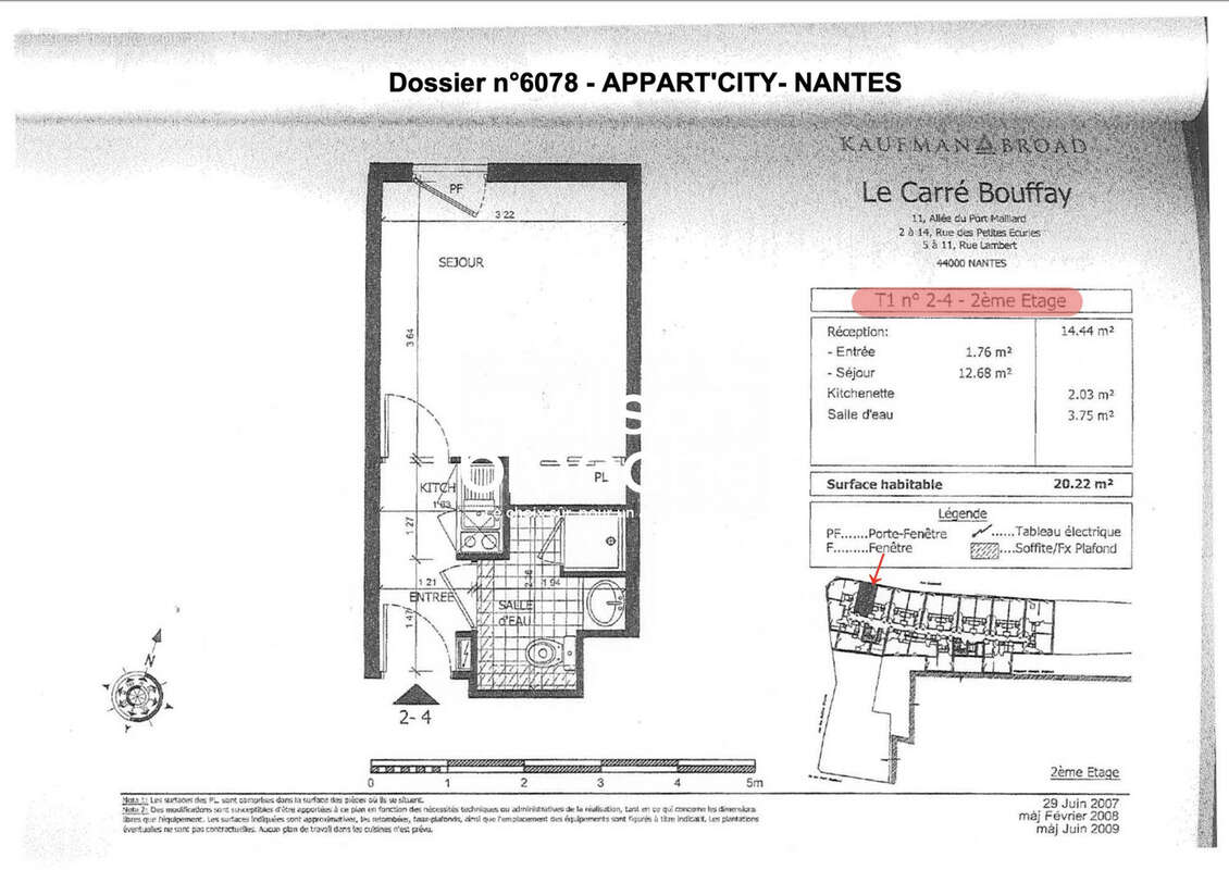 Appartement à NANTES